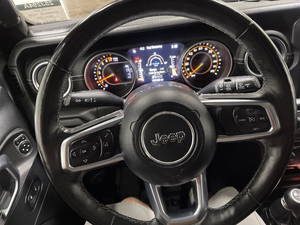 2018 Jeep Wrangler Unlimited Sahara 4x4