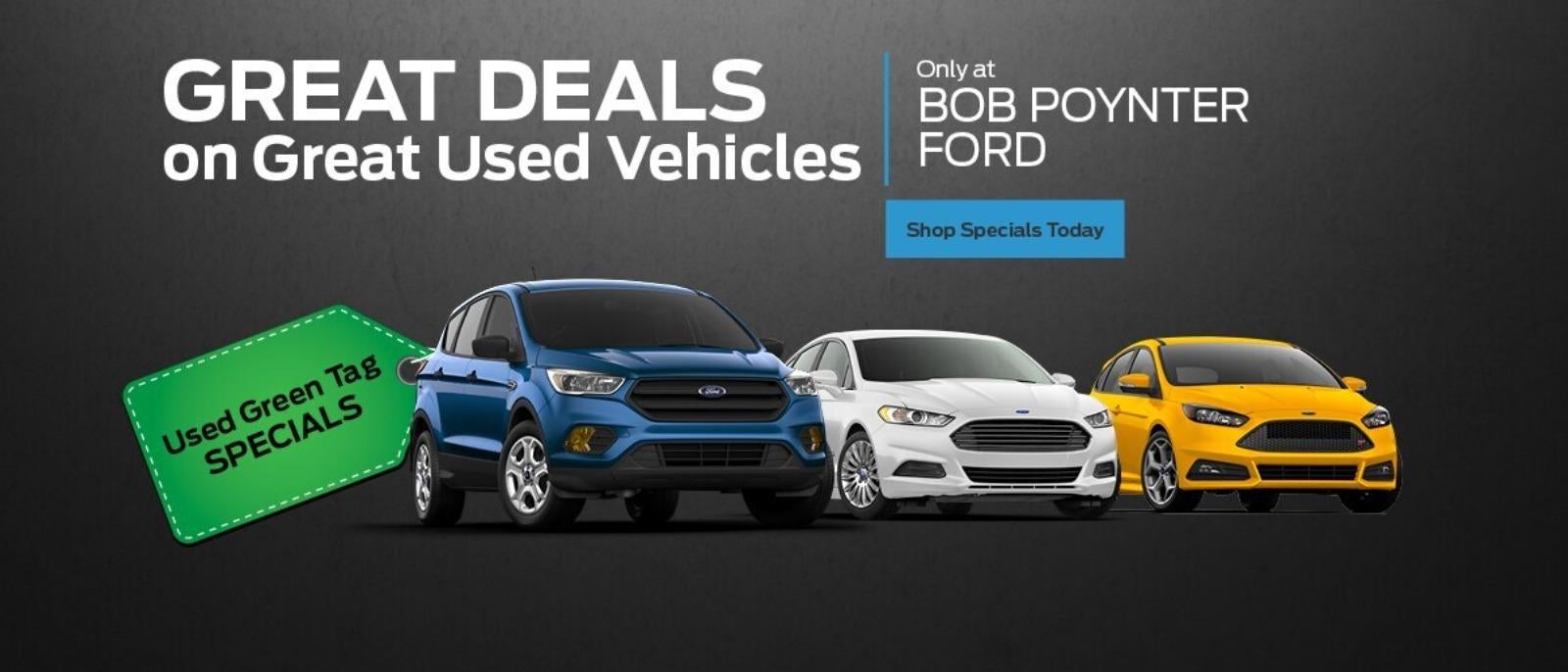 Great Deals on Used Vehicles